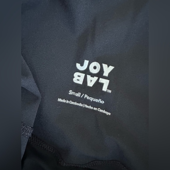 Joylab Small Yoga Corset Black Sleeveless Jumpsuit Bodysuit Onesie Romper - Picture 5 of 8